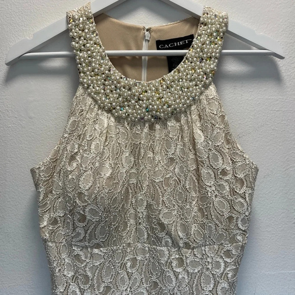 NWT Cachet Lace Dress - Picture 6 of 12